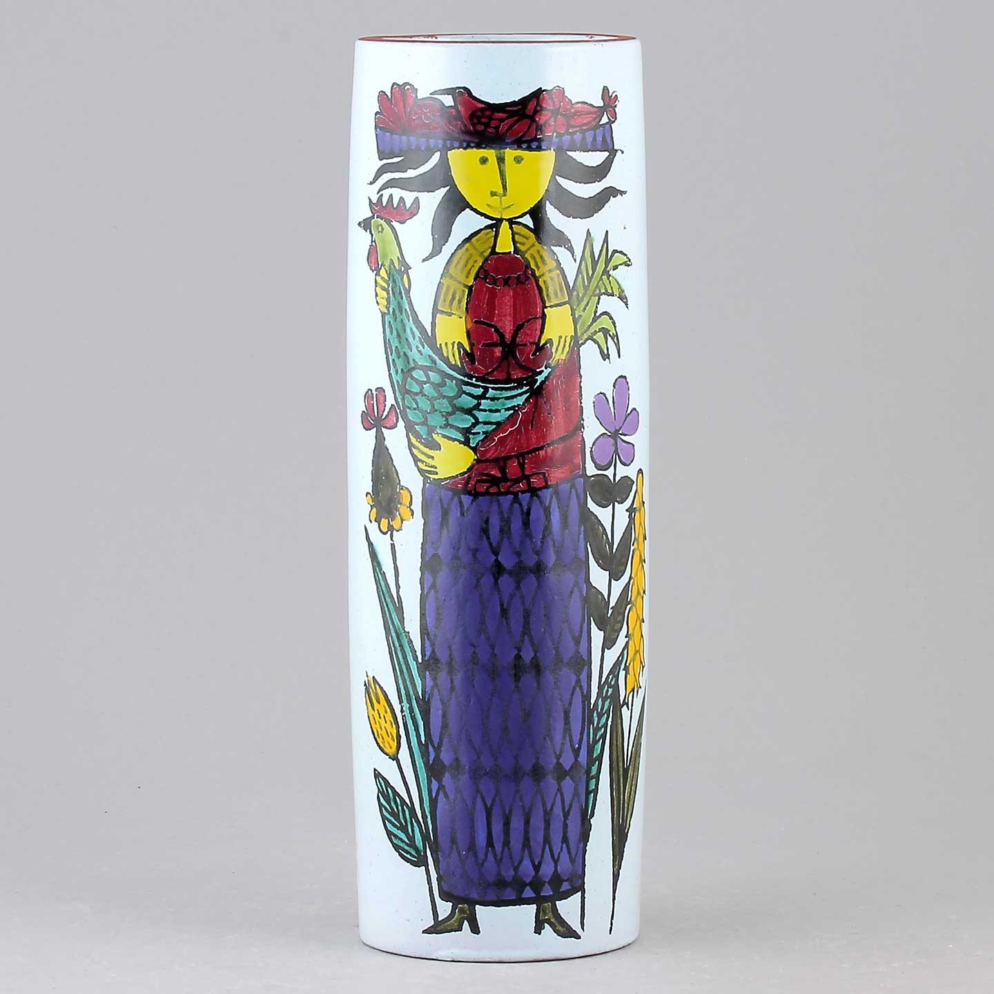 Stig Lindberg Gustavsberg Azur Vase Sweden 1958